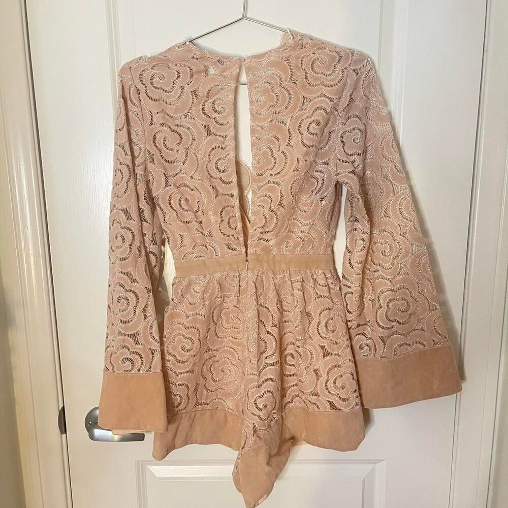 Alice McCall Women's Tan and Pink Playsuit-romper - Picture 5 of 7